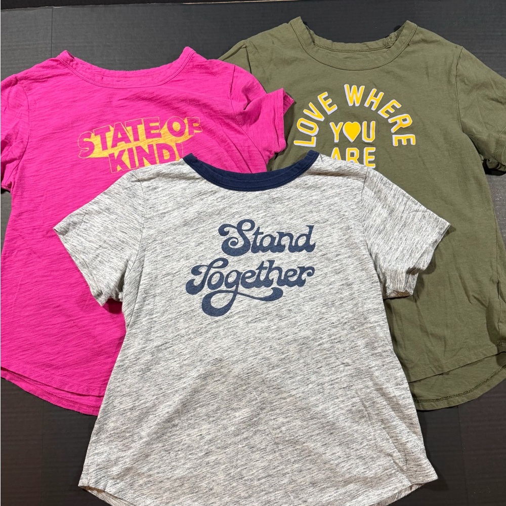 Old Navy Womens Graphic Tees - Pink, Olive, Gray